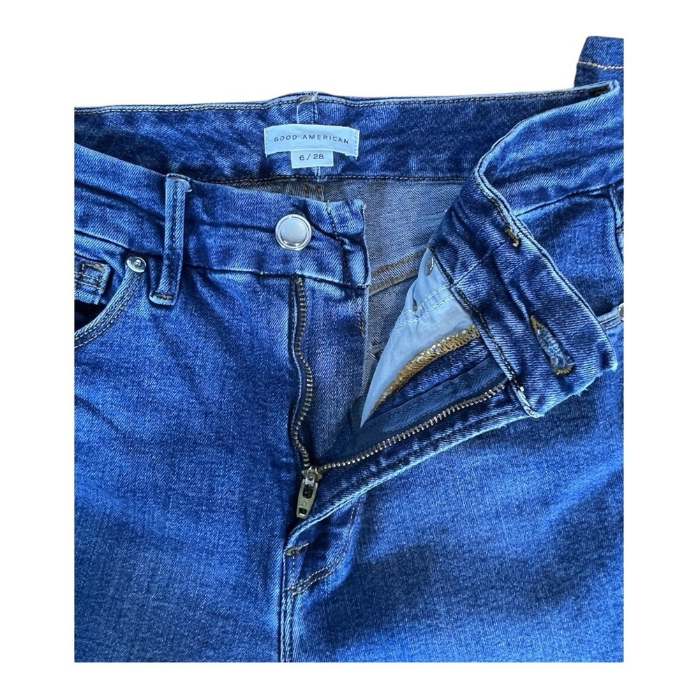 Good American Good Legs Skinny Jeans Size 6/28 - Picture 6 of 9